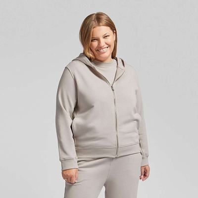 Fitflop BASIC THREADS Full Zip Hoodie Dames Grijs | TRG356728