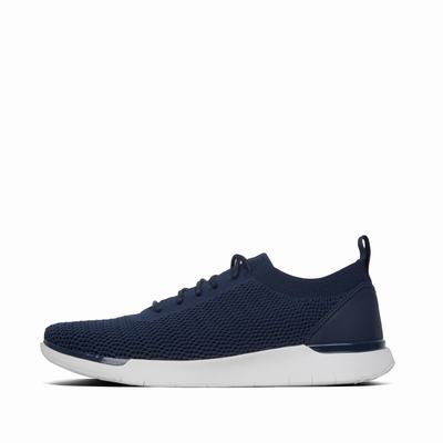 Fitflop FLEXKNIT Sneakers Heren Donkerblauw | LVN021943