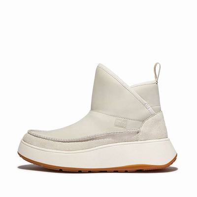 Fitflop F-MODE Nubuck-Mix Flatform Bootie Sneakers Dames Room | NPW128794