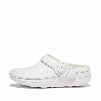 Fitflop GOGH PRO Superlight Leather Klompen Dames Wit | KHP459627