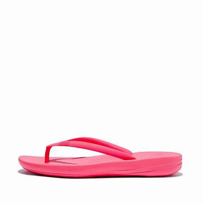 Fitflop IQUSHION Ergonomic Teenslippers Dames Roze | CKF359284