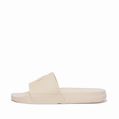 Fitflop IQUSHION Pool Badslippers Dames Beige | OCB856372