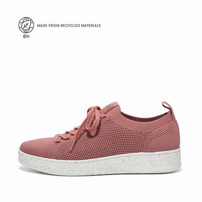 Fitflop RALLY E01 Multi-Knit Sneakers Dames Roze | CHQ169357