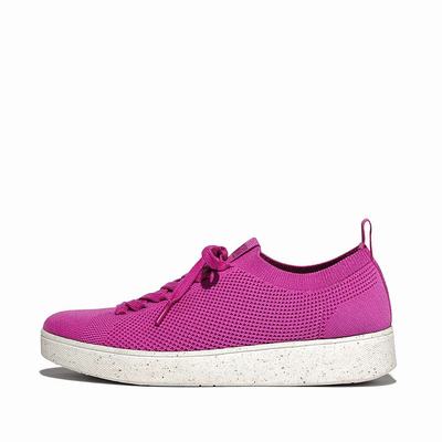 Fitflop RALLY E01 Multi-Knit Sneakers Dames Paars | UFL470615