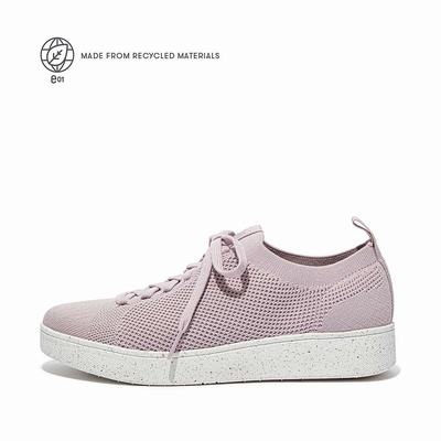 Fitflop RALLY E01 Multi-Knit Sneakers Dames Roze | VLO265894