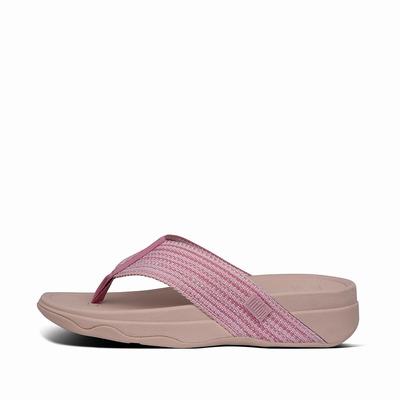 Fitflop SURFA Toe-Post Sandalen Dames Roze | GLD129874