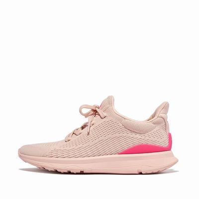 Fitflop VITAMIN FFX Colour Pop Knit Sports Sneakers Dames Roze Roze | WGP406318