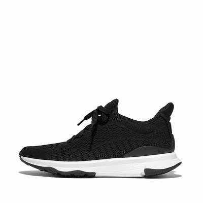 Fitflop VITAMIN FFX Knit Sports Sneakers Dames Zwart | ERO502391