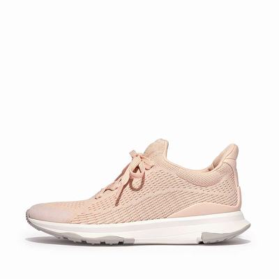 Fitflop VITAMIN FFX Knit Sports Sneakers Dames Roze | XHN269380