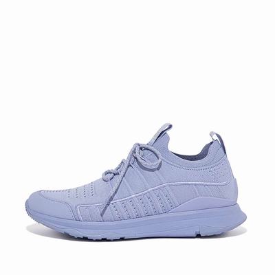 Fitflop VITAMIN FF Knit Sports Sneakers Dames Lavendel | EOT068493