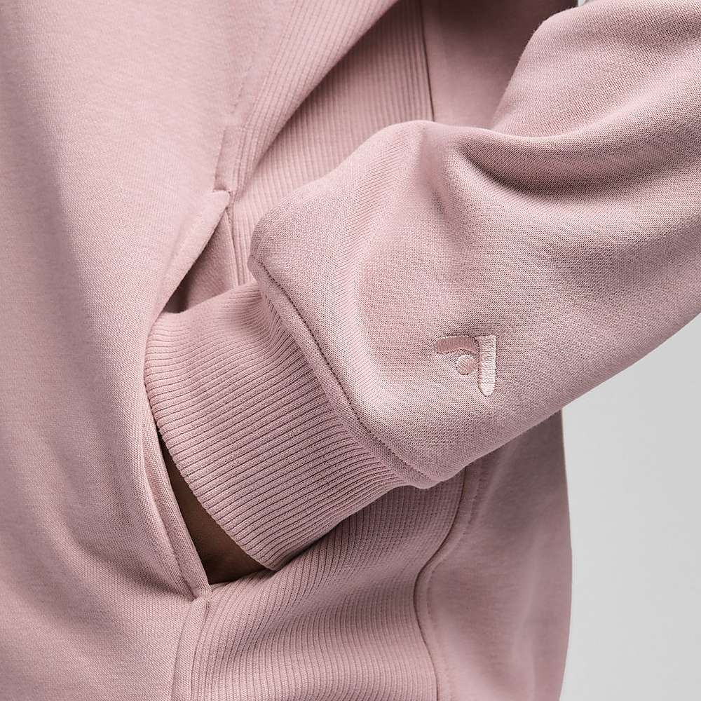 Fitflop BASIC THREADS Full Zip Hoodie Dames Roze | MGO453621