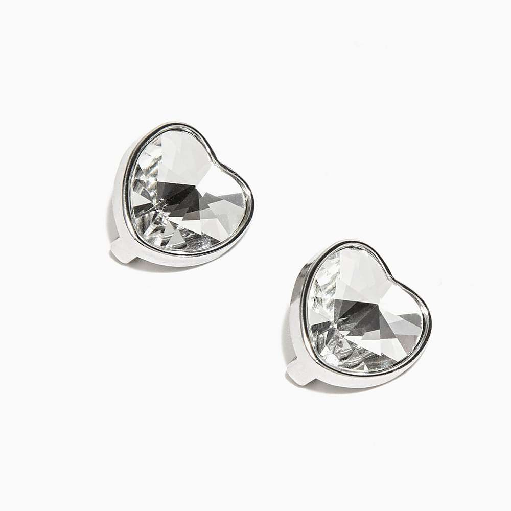 Fitflop IQUSHION Charms Crystal Heart Charms 2 Pack Dames Zilver | VPH507261