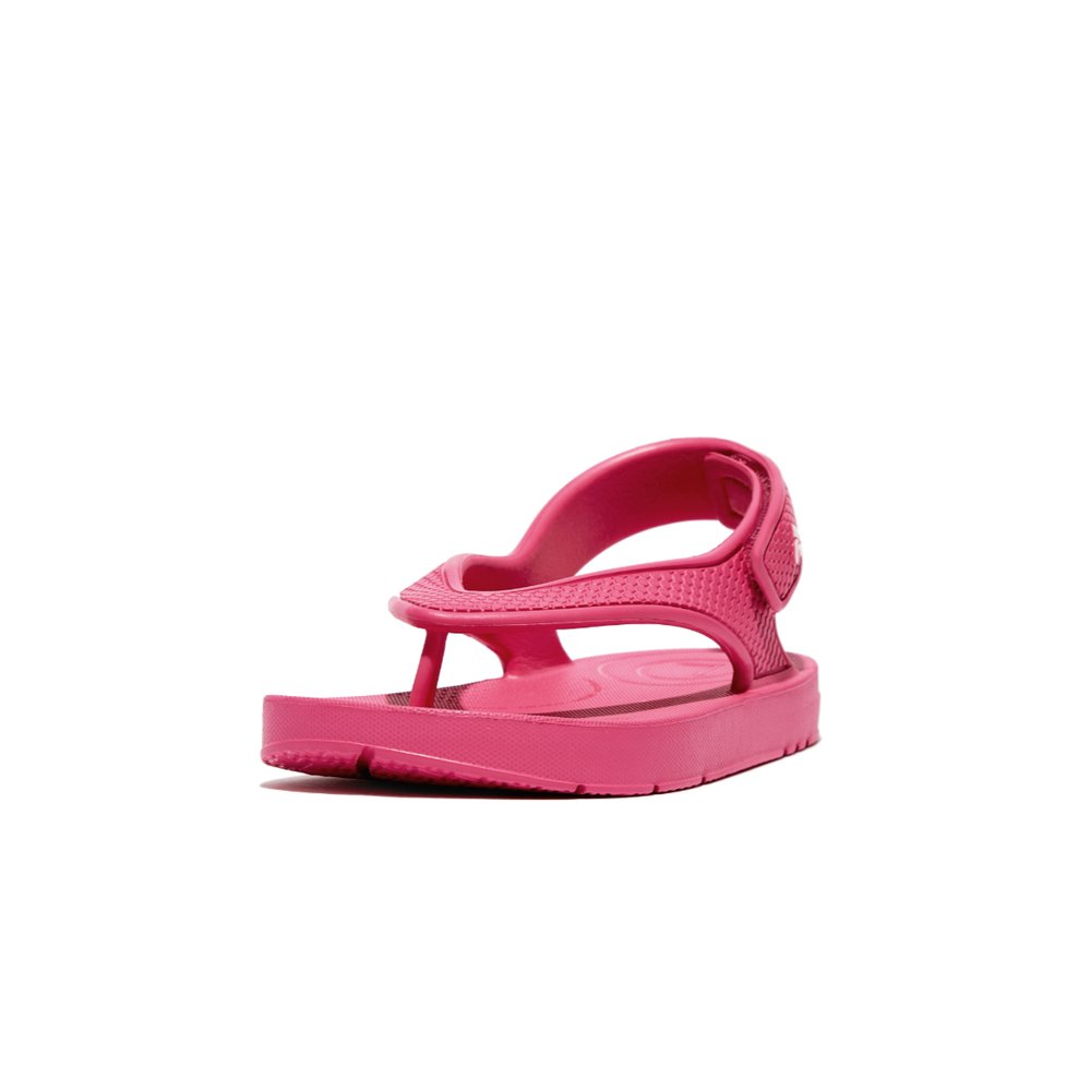 Fitflop IQUSHION Ergonomic Back-Strap Sandalen Kinderen Roze | RBE736104