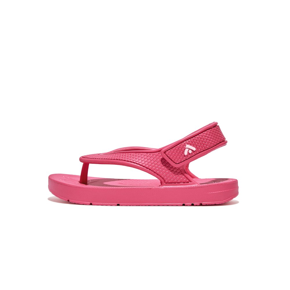 Fitflop IQUSHION Ergonomic Back-Strap Sandalen Kinderen Roze | RBE736104