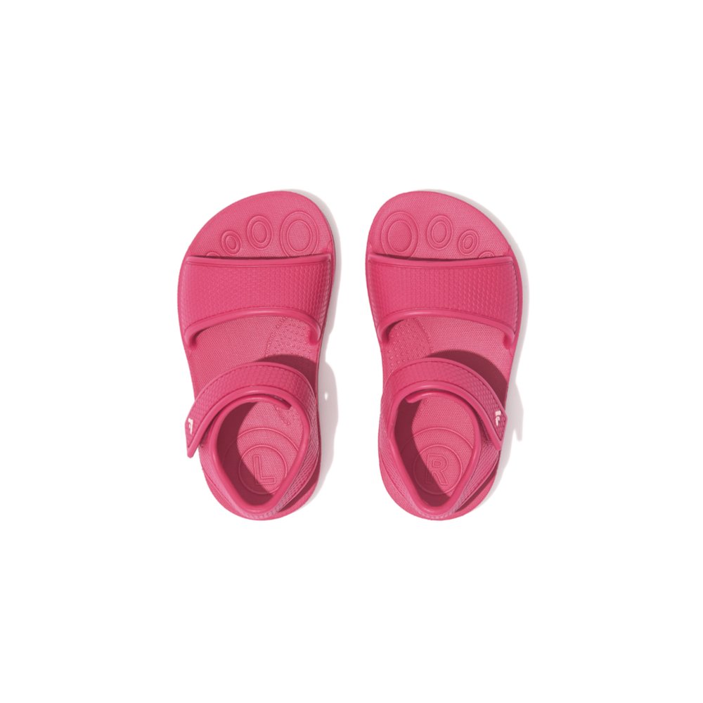 Fitflop IQUSHION Ergonomic Back-Strap Sandalen Kinderen Roze | YTH861702