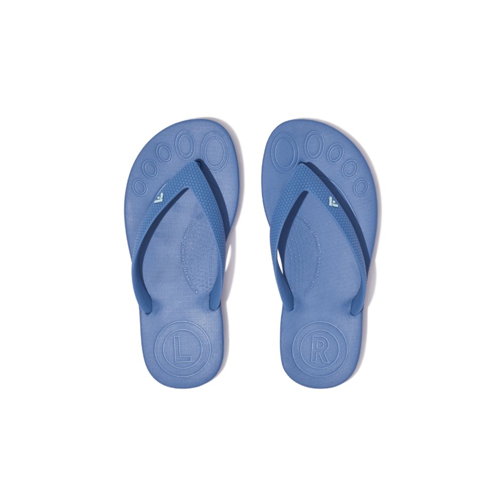 Fitflop IQUSHION Ergonomic Sandalen Kinderen Blauw | TBA853642