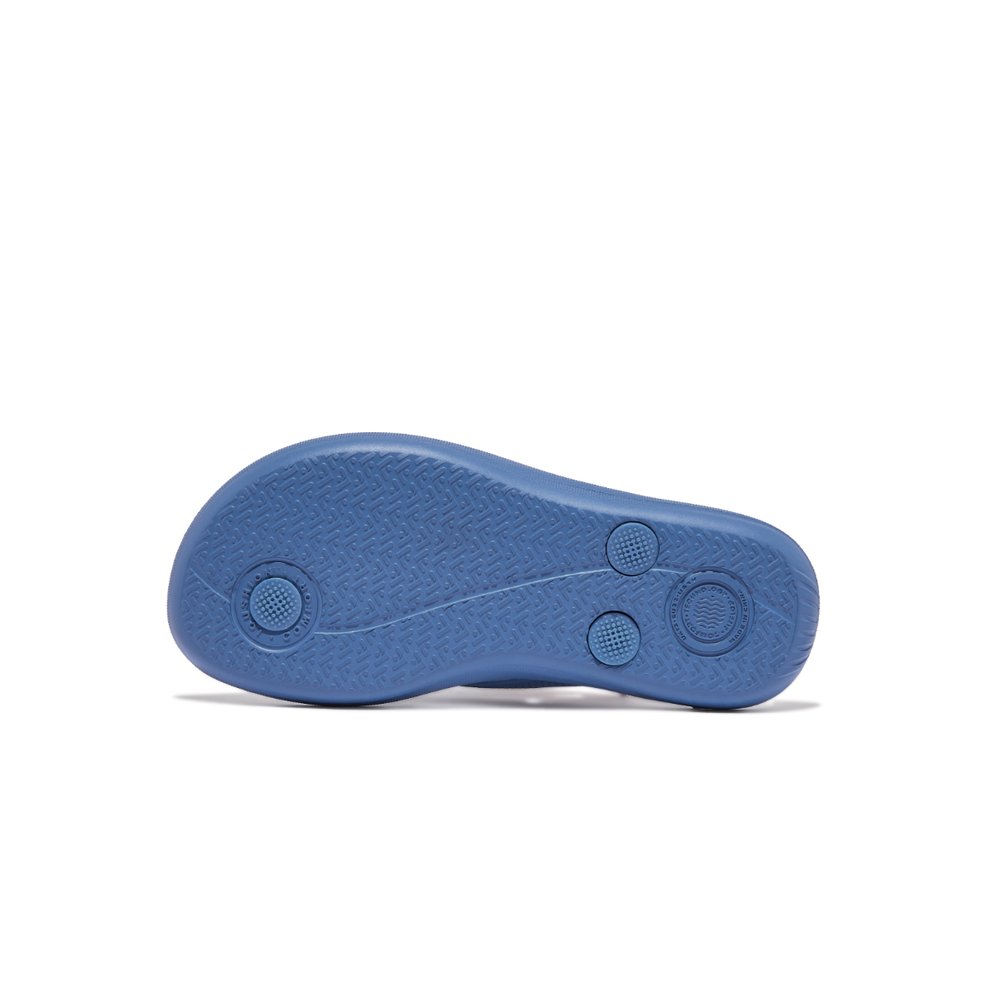 Fitflop IQUSHION Ergonomic Sandalen Kinderen Blauw | TBA853642