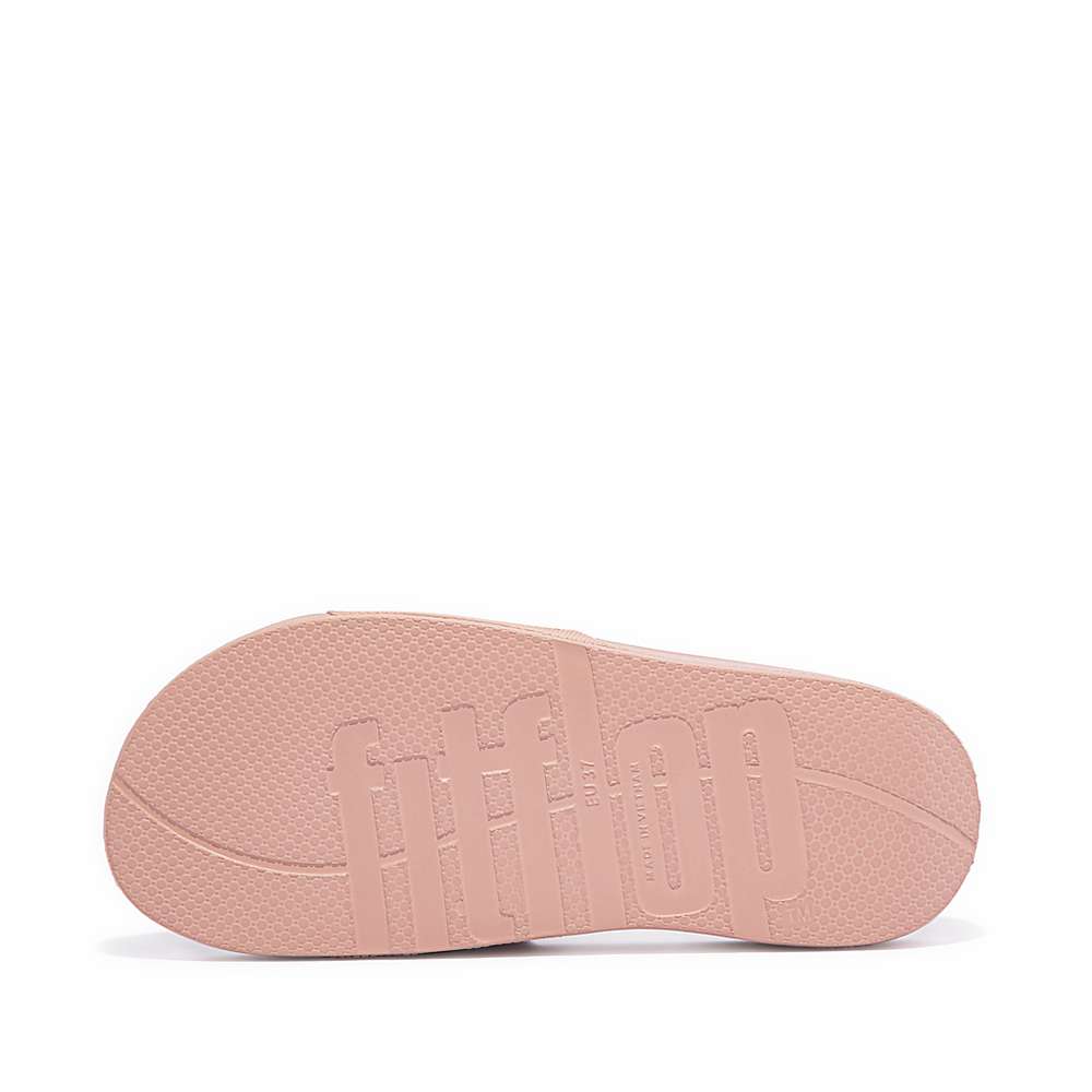 Fitflop IQUSHION Pool Badslippers Dames Beige | NGO183602