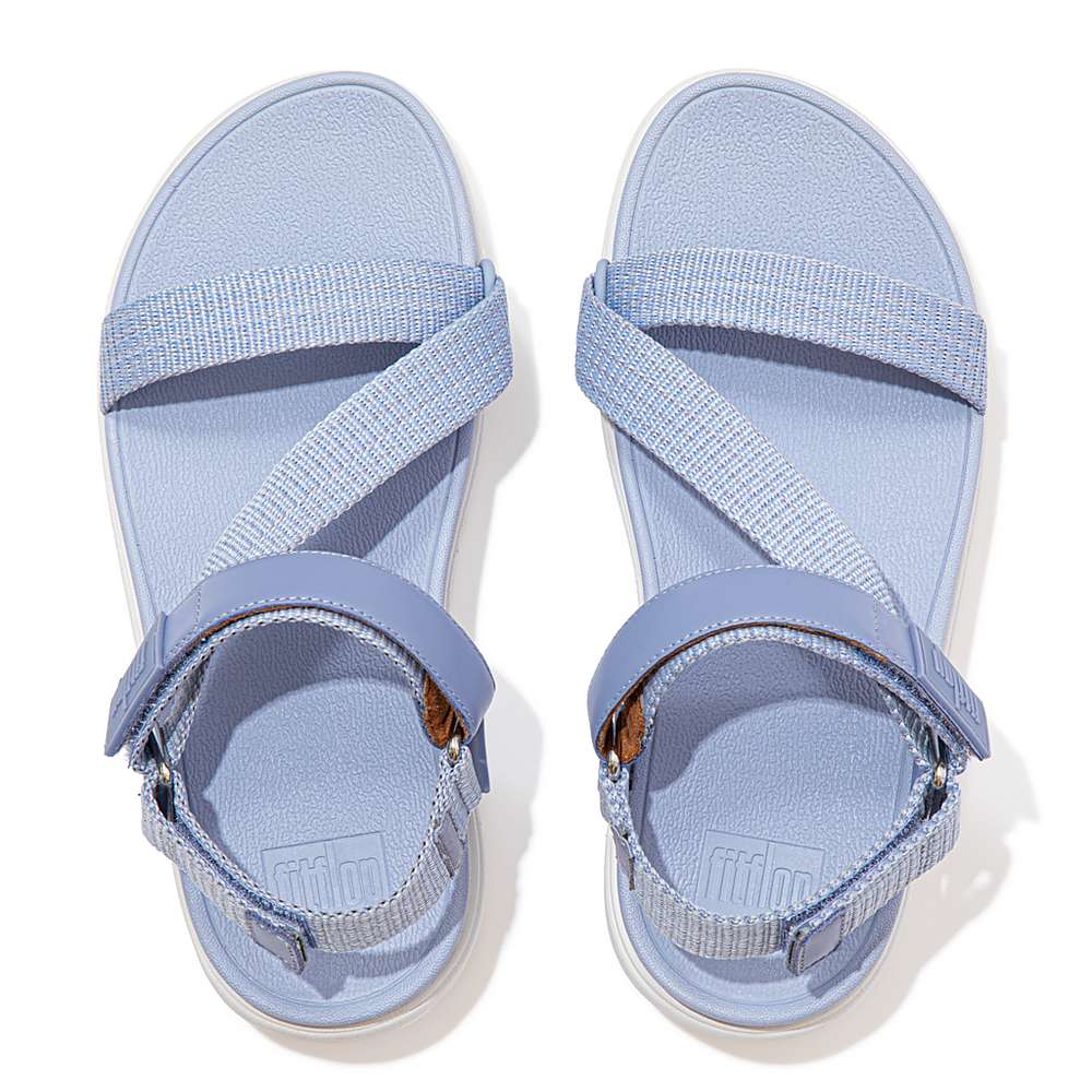 Fitflop LOOSH Webbing Z-Strap Sandalen Dames Lavendel | VUQ182695