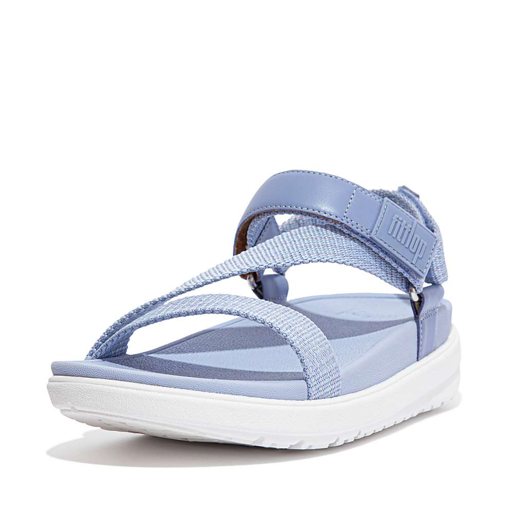 Fitflop LOOSH Webbing Z-Strap Sandalen Dames Lavendel | VUQ182695