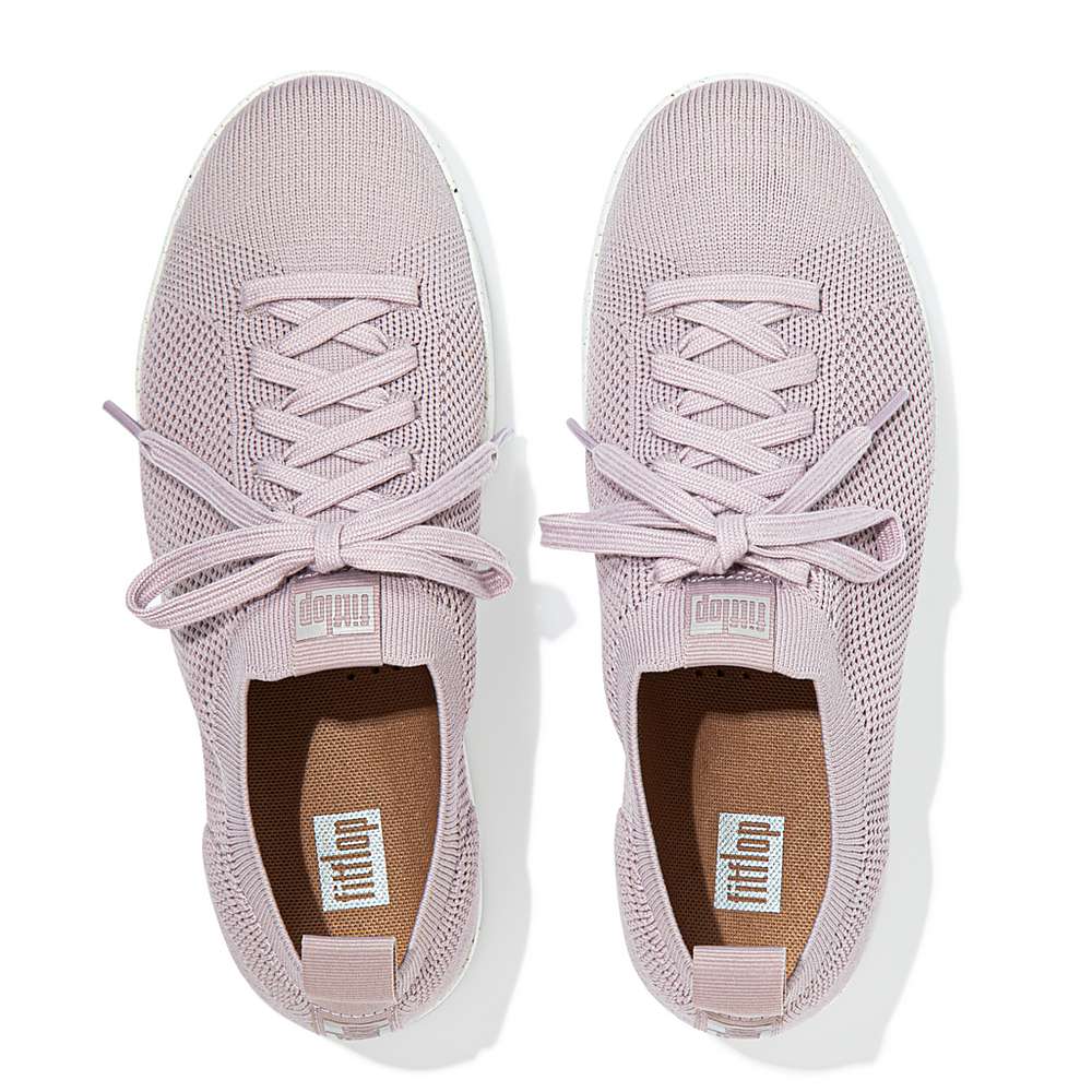 Fitflop RALLY E01 Multi-Knit Sneakers Dames Roze | VLO265894