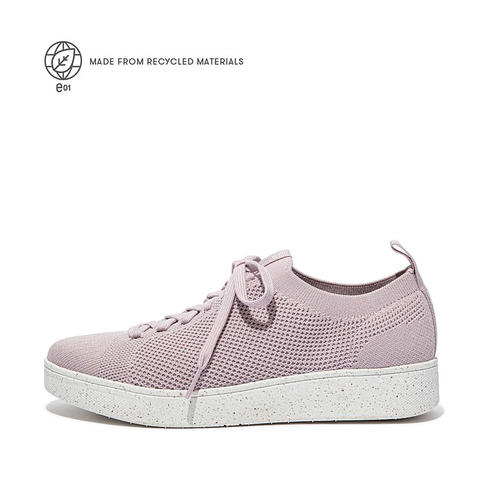 Fitflop RALLY E01 Multi-Knit Sneakers Dames Roze | VLO265894