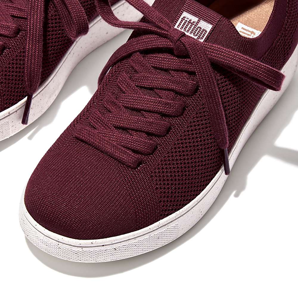 Fitflop RALLY E01 Multi-Knit Sneakers Dames Bordeaux | ZGY506839