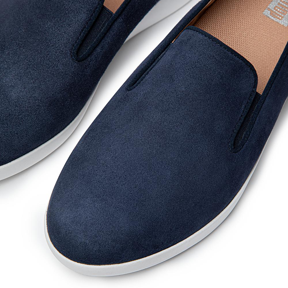 Fitflop SUPERSKATE Loafers Dames Donkerblauw | ETF730469