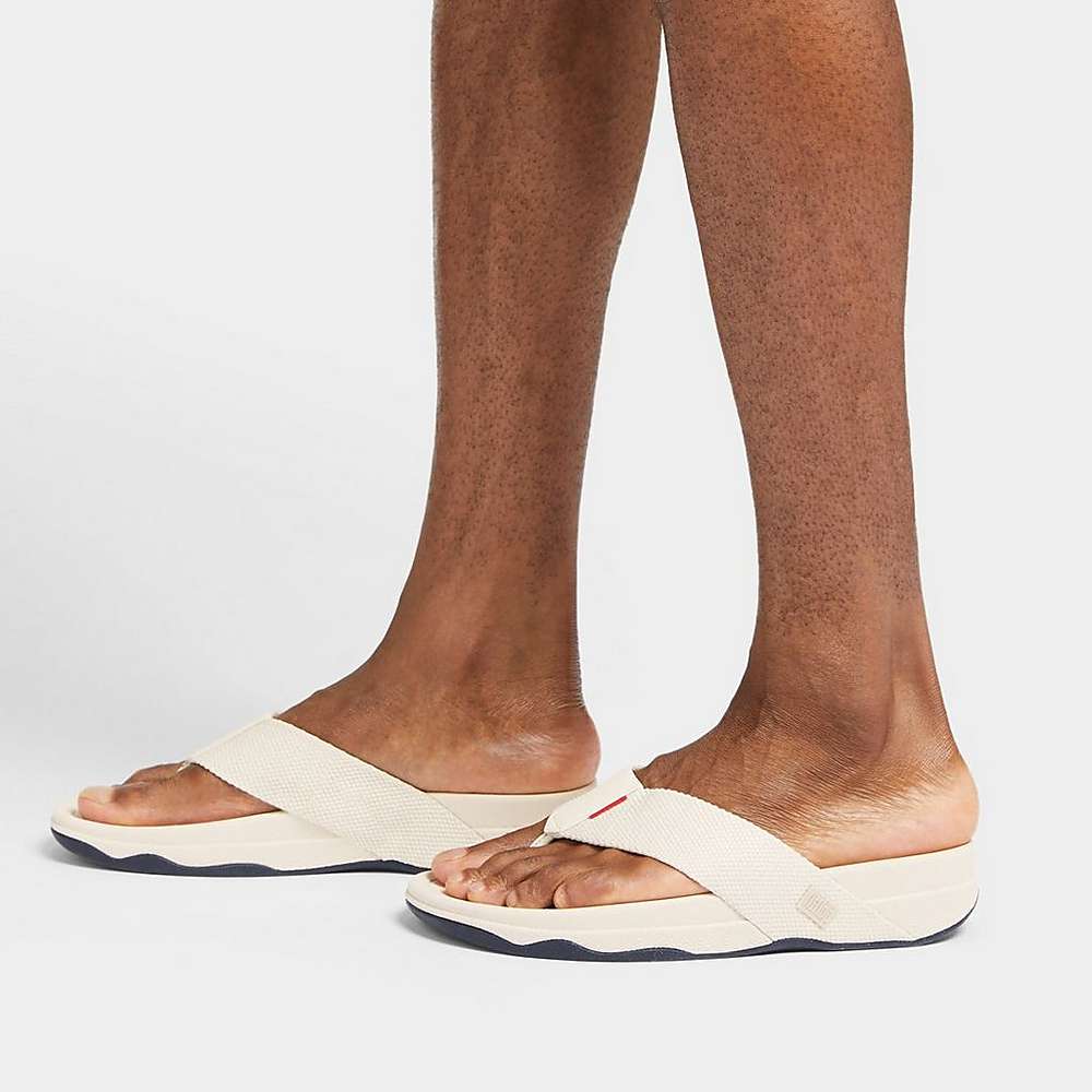 Fitflop SURFER Toe-Post Sandalen Heren Beige | FIC285916