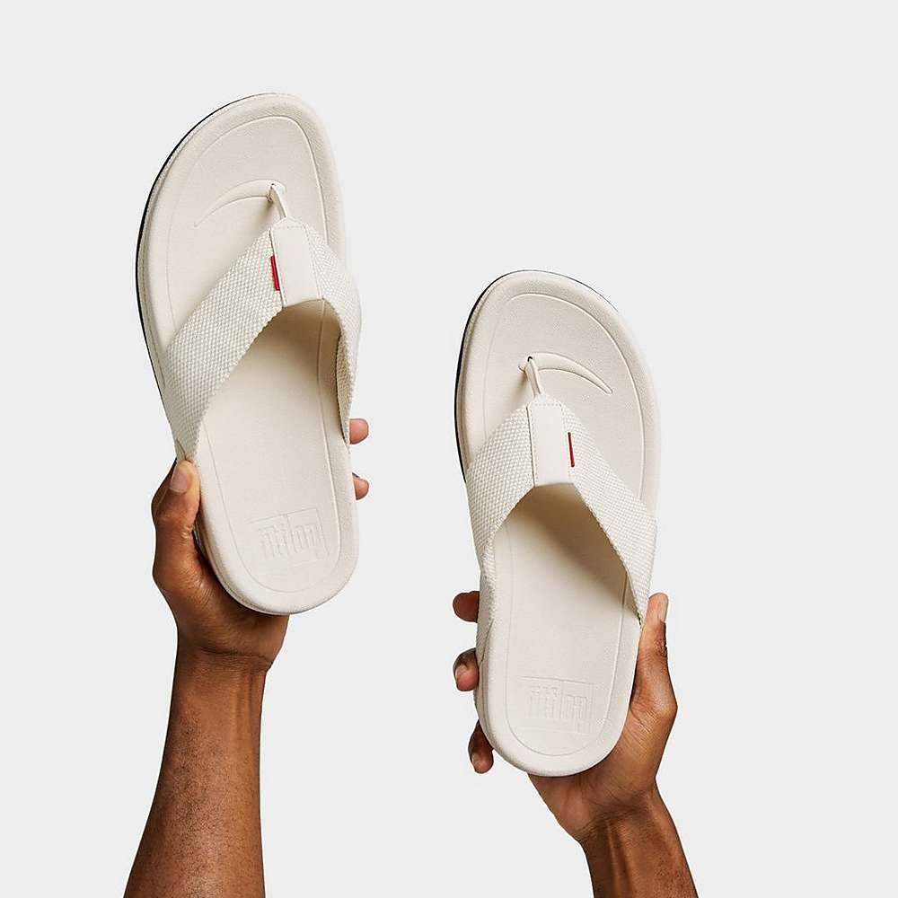 Fitflop SURFER Toe-Post Sandalen Heren Beige | FIC285916