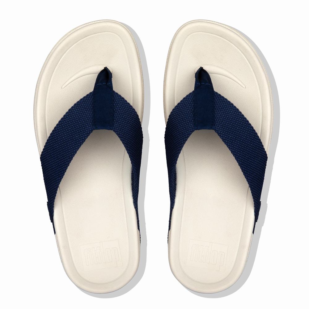 Fitflop SURFER Toe-Post Sandalen Heren Donkerblauw | BCW946827