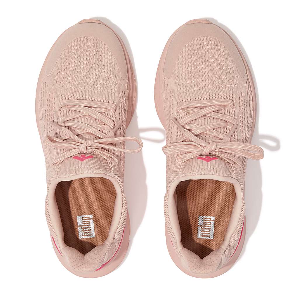 Fitflop VITAMIN FFX Colour Pop Knit Sports Sneakers Dames Roze Roze | WGP406318