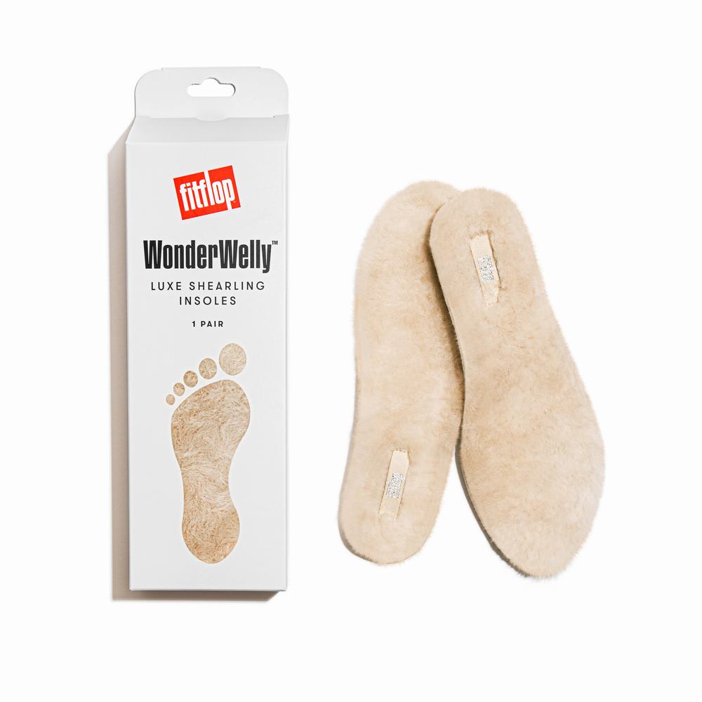 Fitflop WONDERWELLY Luxe Shearling Insoles 1 Pair Inlegzolen Dames Room | SCD310285