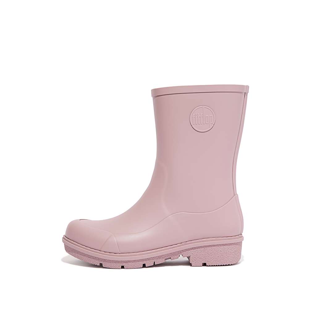 Fitflop WONDERWELLY Short Regenlaarzen Dames Roze | FTR567189