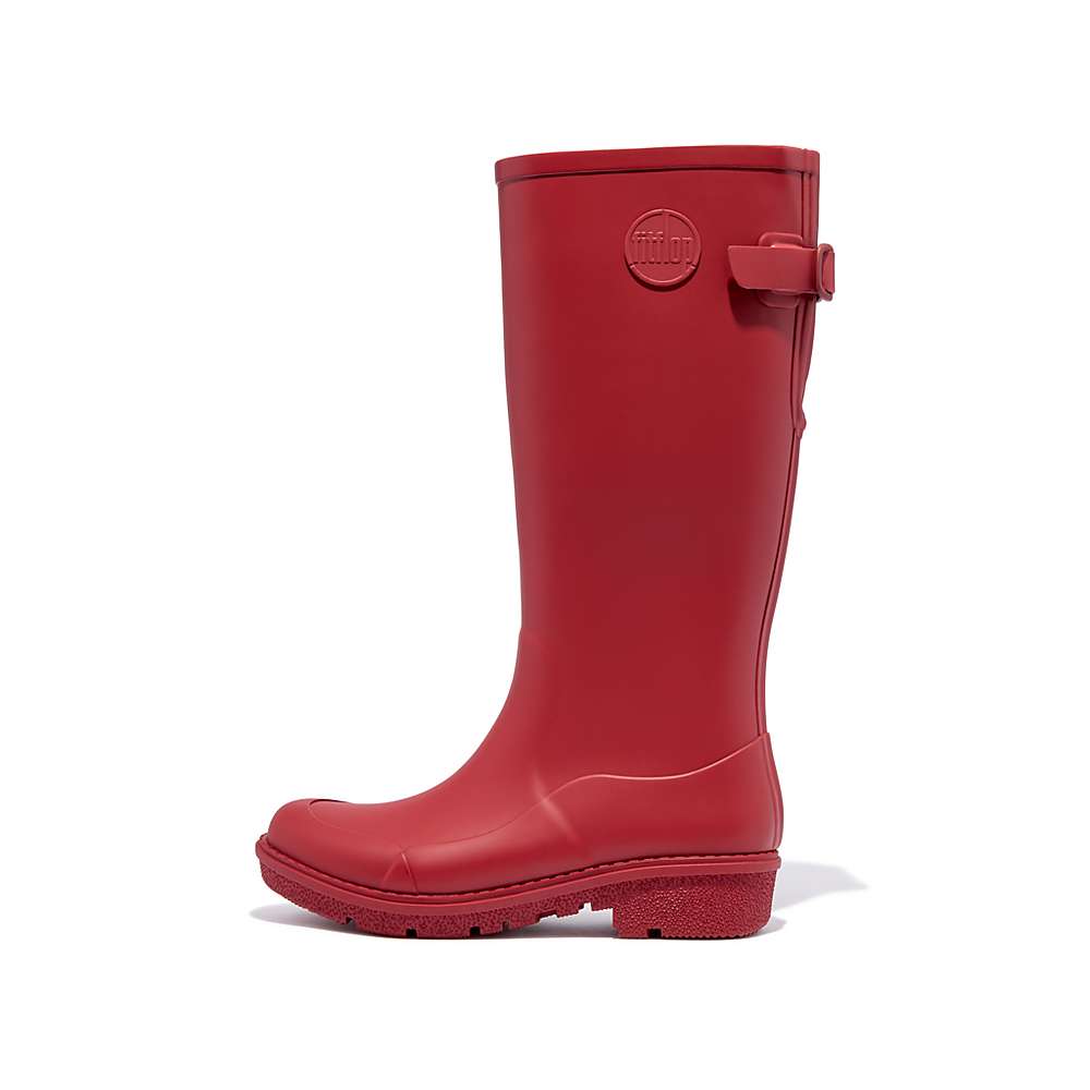 Fitflop WONDERWELLY Tall Regenlaarzen Dames Rood | FKM012975